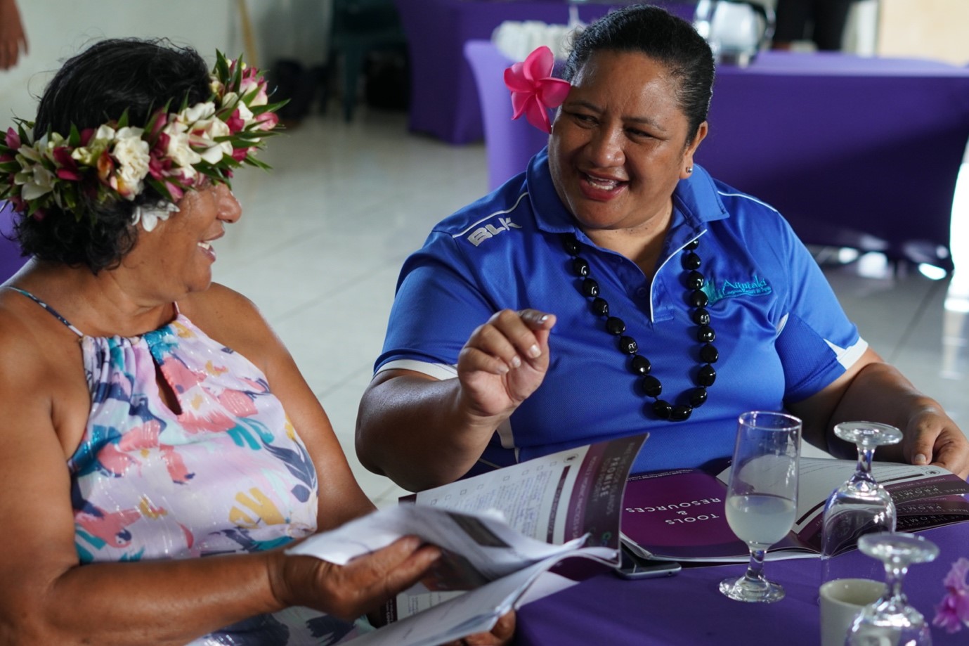 Participants of the Kia Orana plus training in Aitutaki