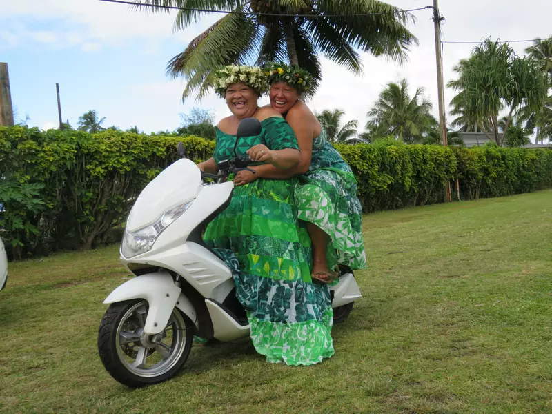 Aunties on Electric Bikes