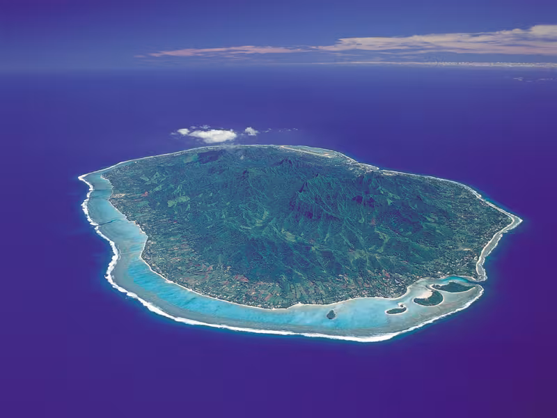 Rarotonga Aerial