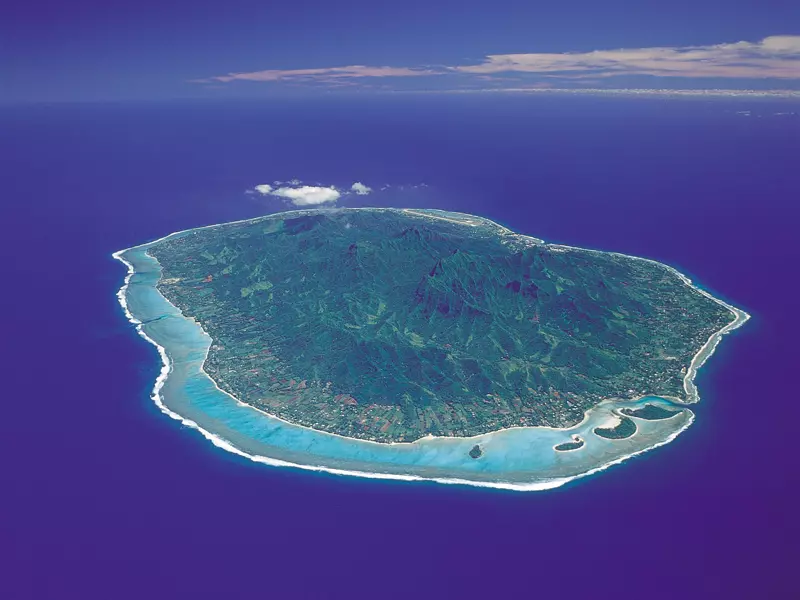 Rarotonga Aerial