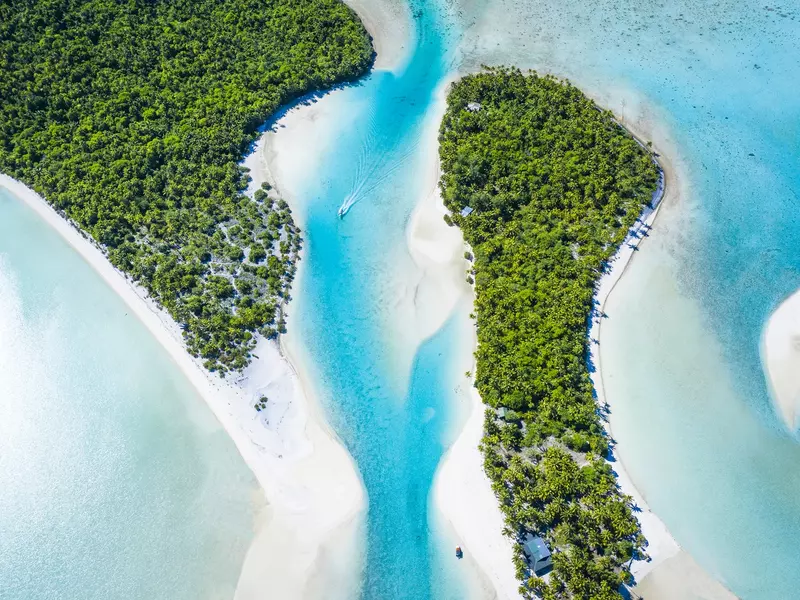 One Foot Island Aerial