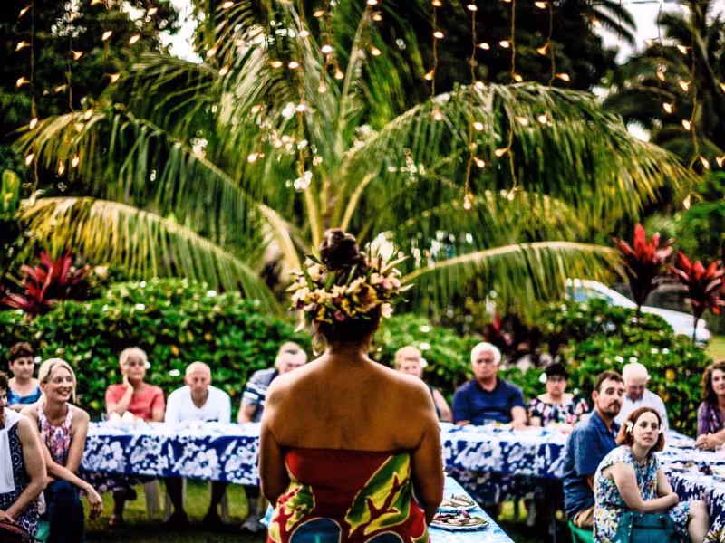 Progressive Dinner Tour in Rarotonga Cook Islands