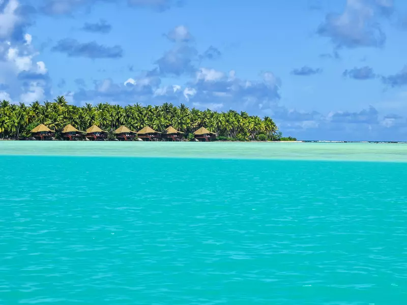 Bungalows over the lagoon