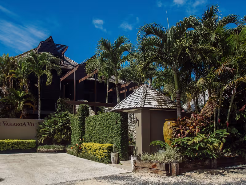 Te Vakaroa Villas accommodation in Rarotonga