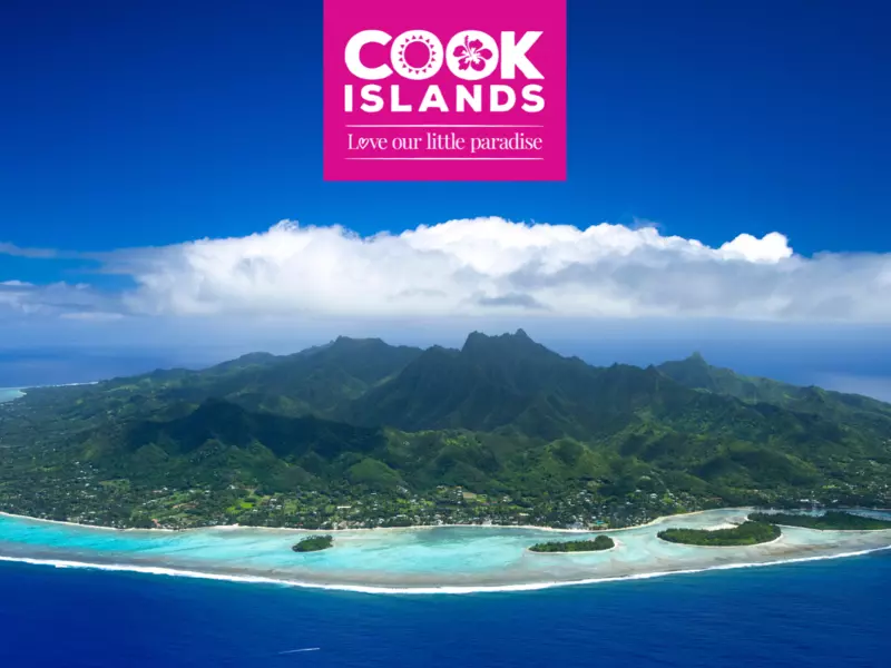 Rarotonga aerial