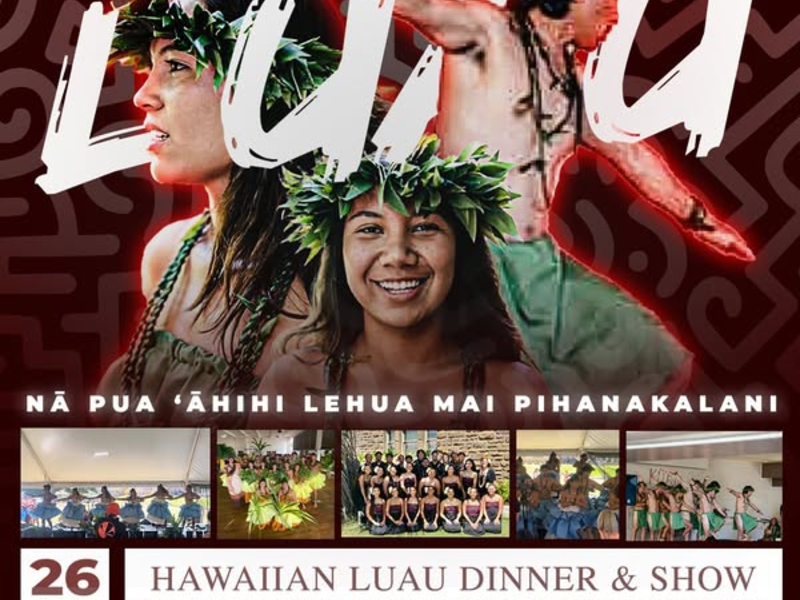 Hawaiian Luau Poster 