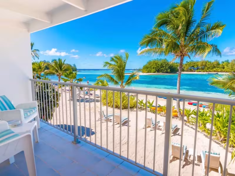 Muri Beach Club Hotel Balcony