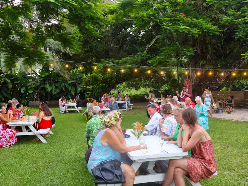 Takurua Feast at Tiare's
