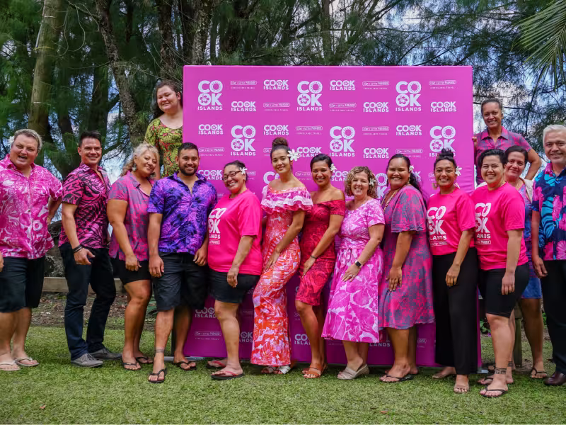 Cook Islands Tourism Staff 