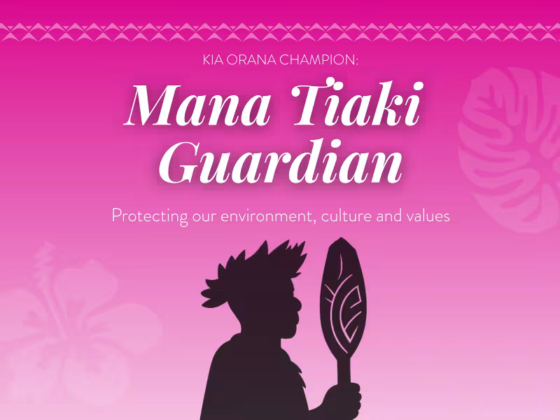 Mana Tiaki Guardian 2026 PCA