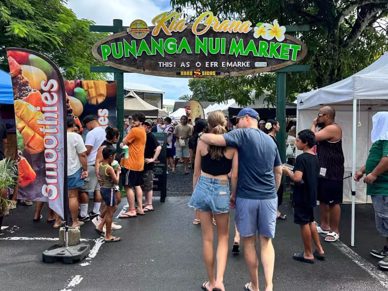 punanga nui market raro