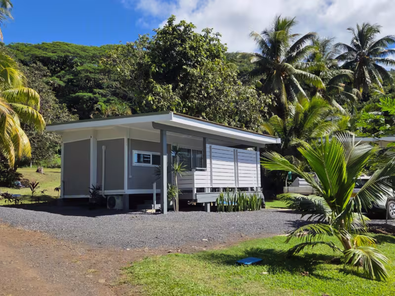 Picture of Riley's retreat self-contained off grid cabin in Matavera Rarotonga