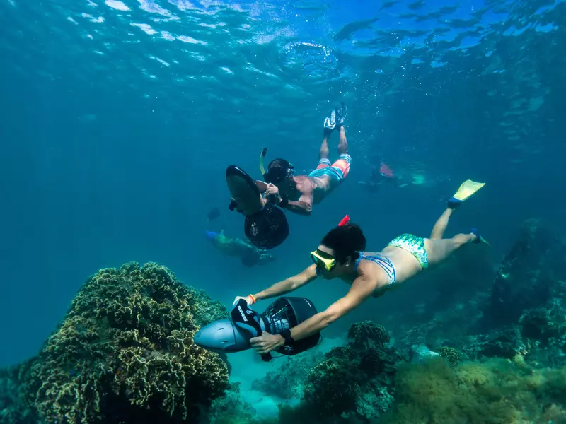 Sea Scooter Safari in Rarotonga