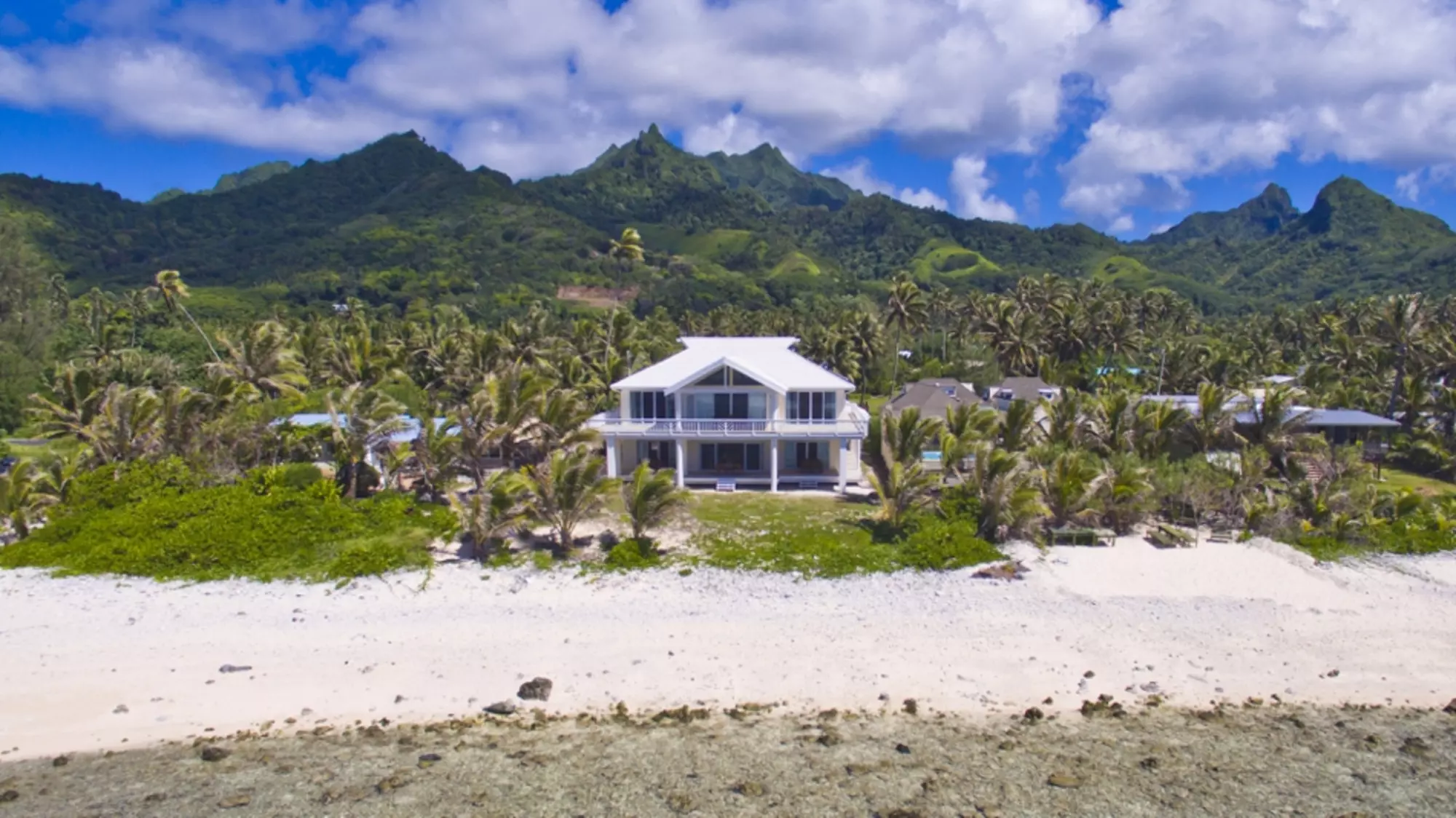Seaside Beachfront Villas Drone