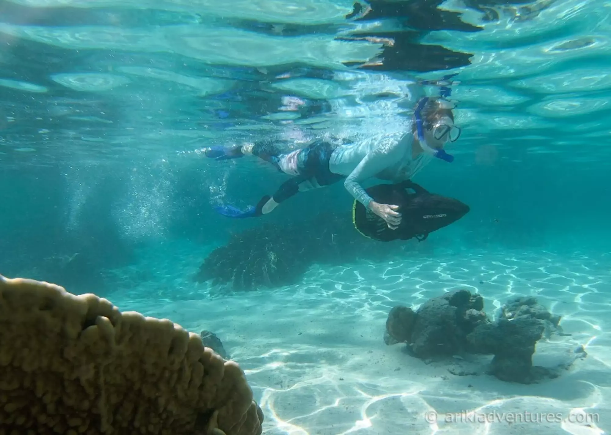 Lagoon Discovery Sea Scooter Safari with Ariki Adventures