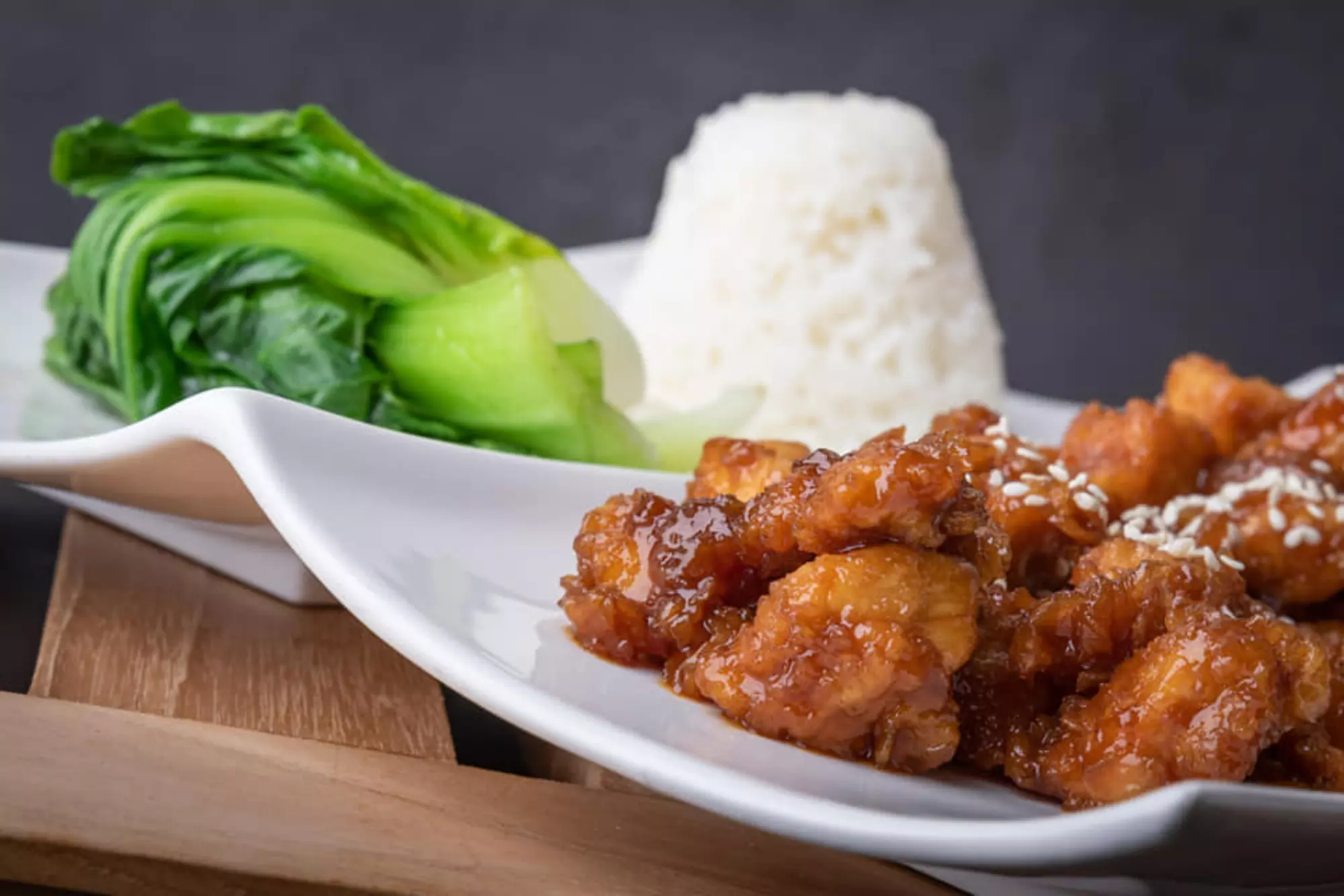 Fresh Asian Dishes at Koru Cafe in Aitutaki
