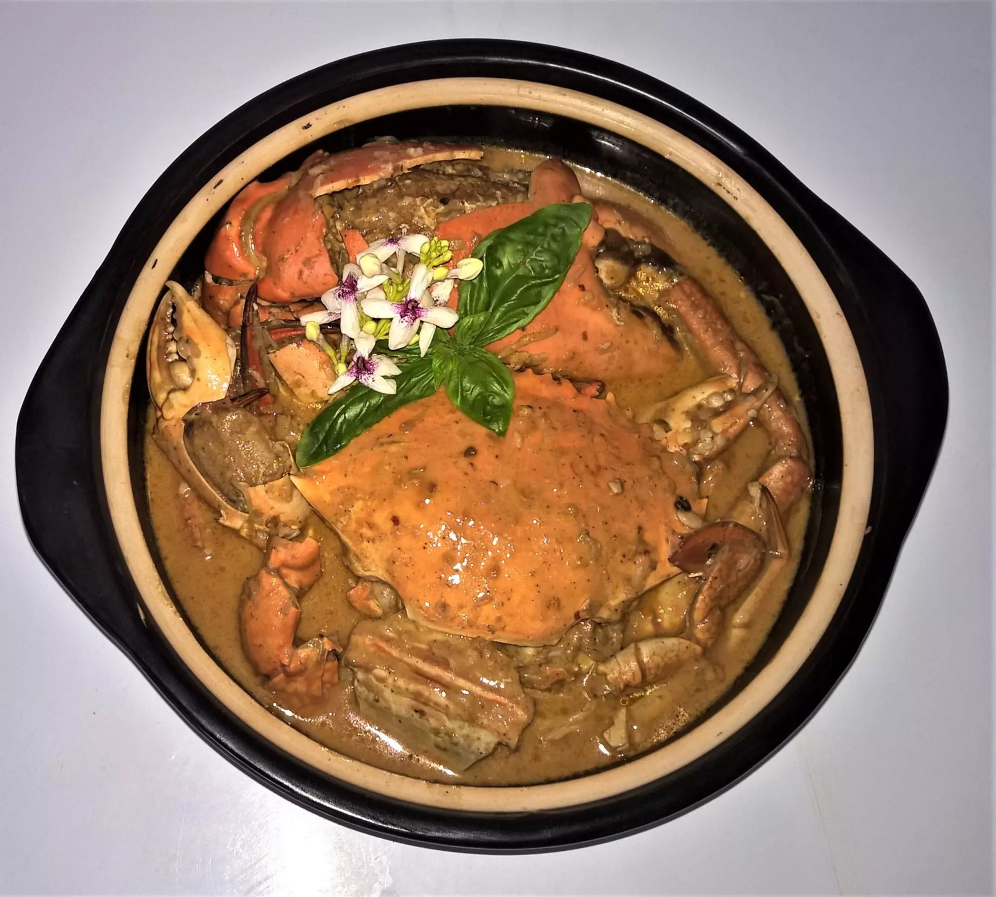 Famous Crab at The Boat Shed Bar & Grill in Aitutaki