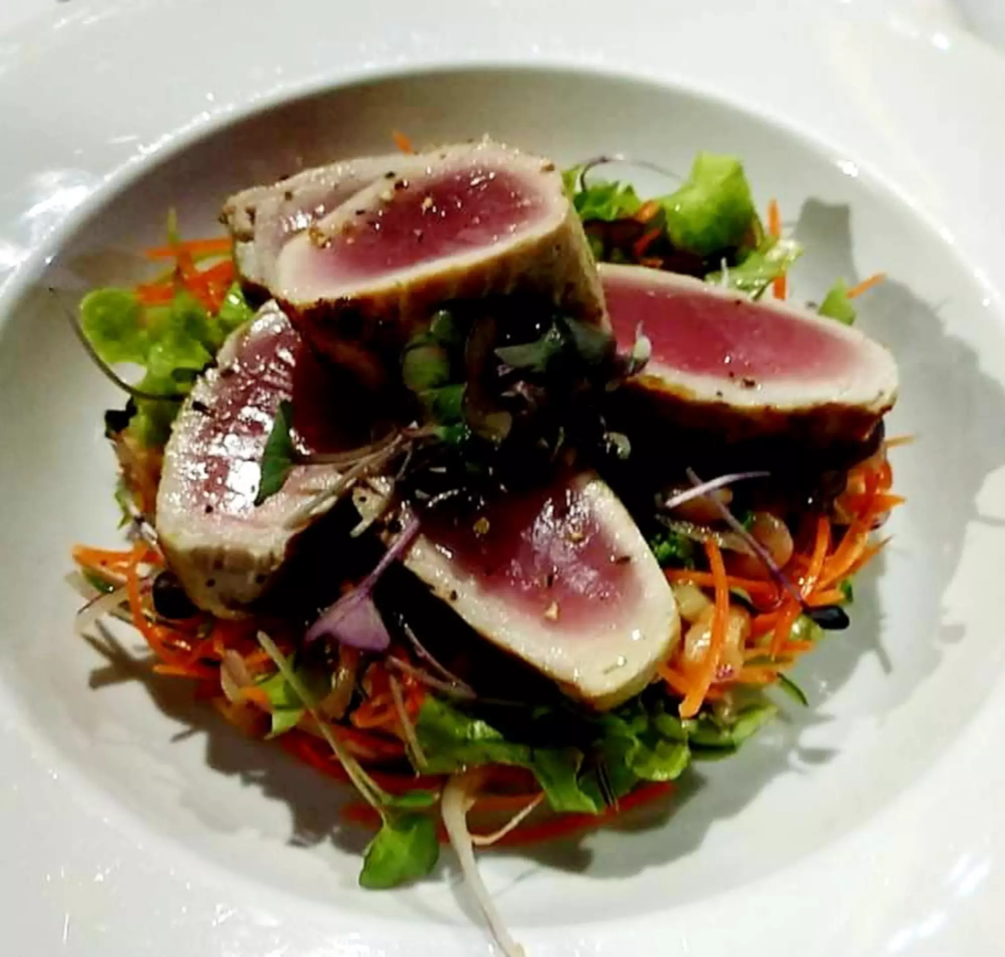 Fresh seafood at Moana Restaurant and Bar
