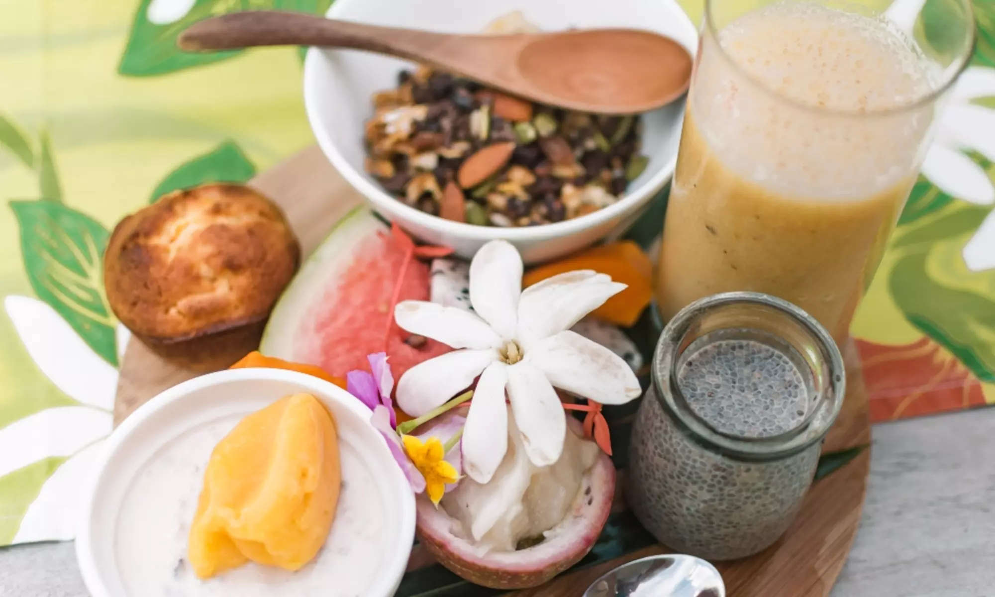 Ikurangi breakfast