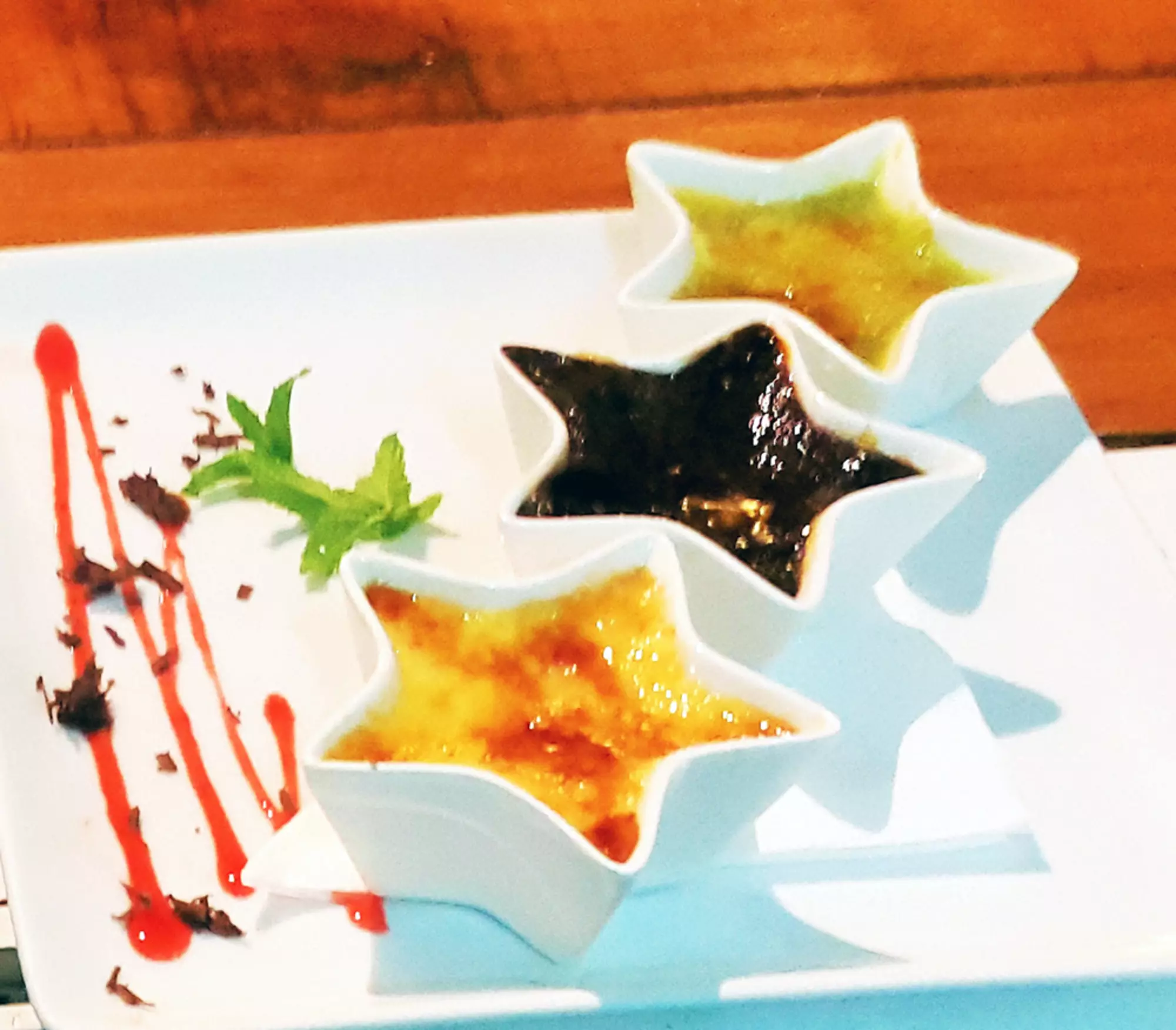 No. 1 Trio of Creme Brulee