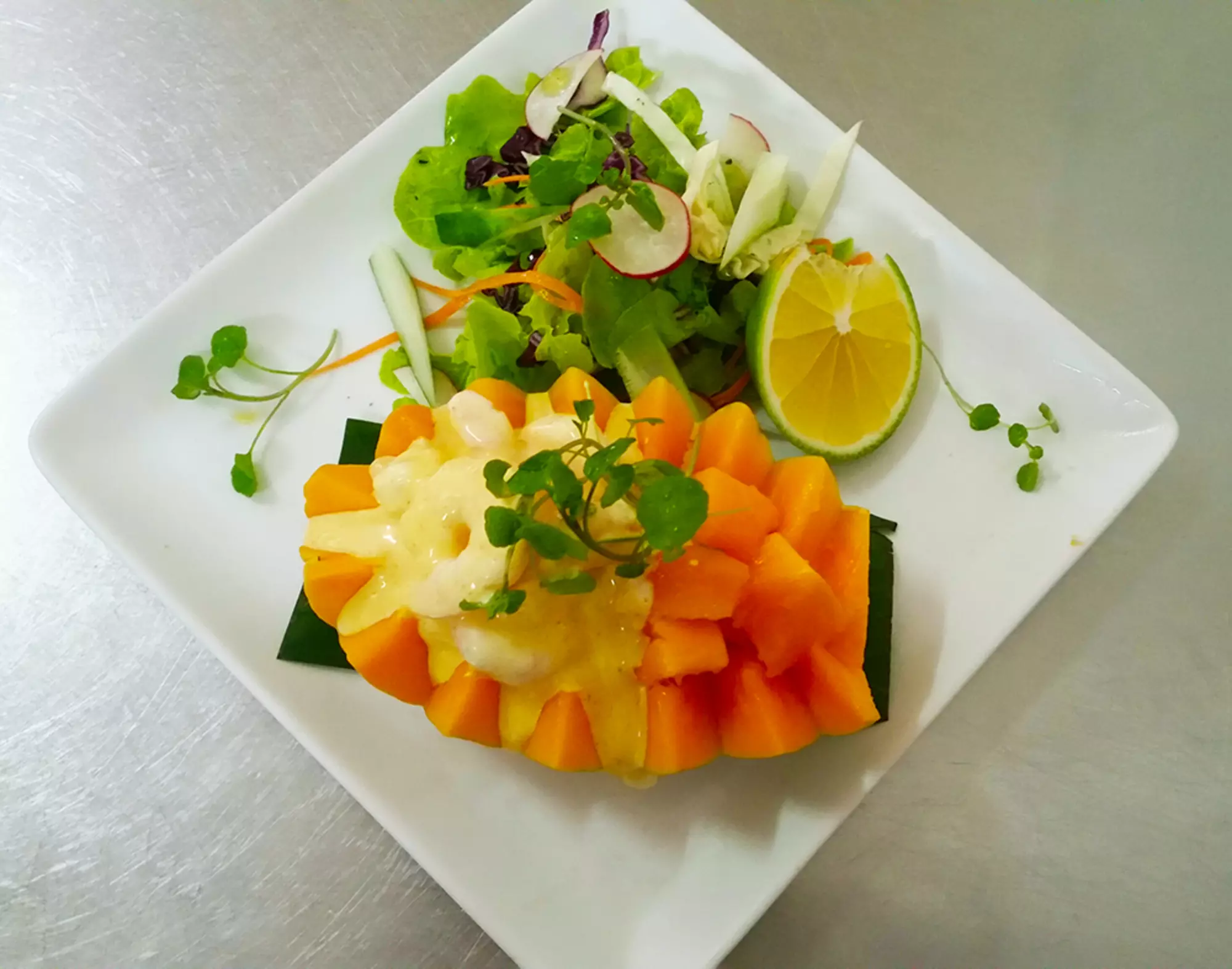 No. 9 PAW PAW & PRAWN SALAD