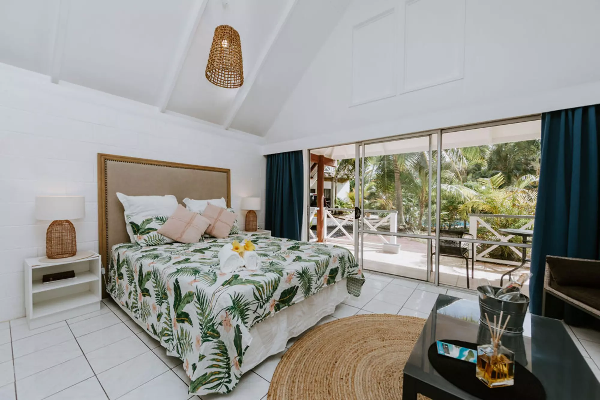 The Passage Villas Garden View Bedroom