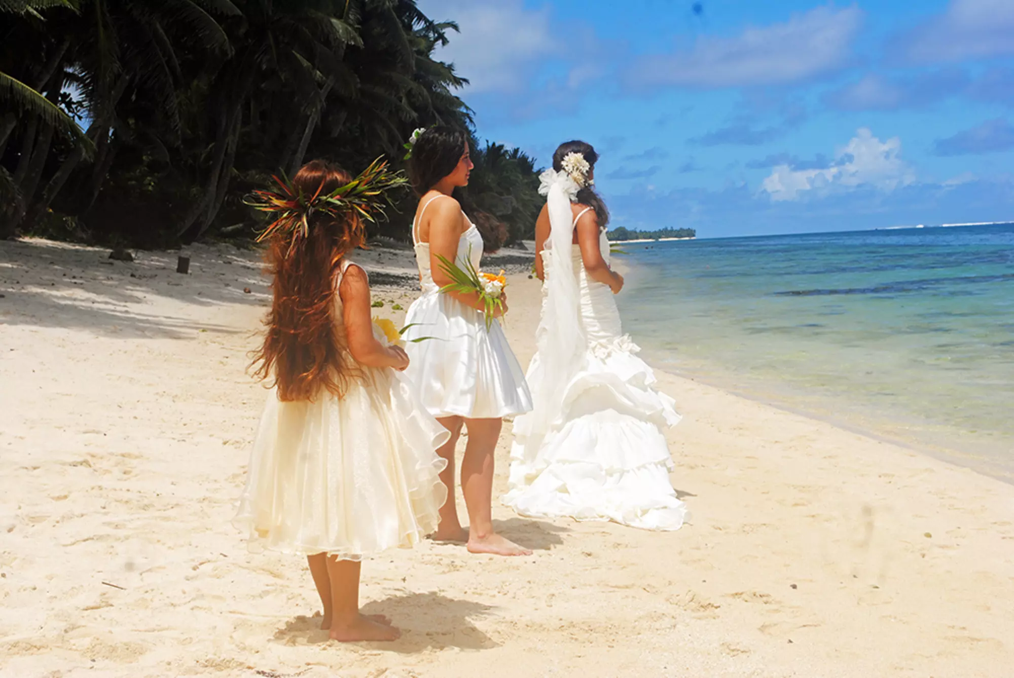 Wedding tourism bride