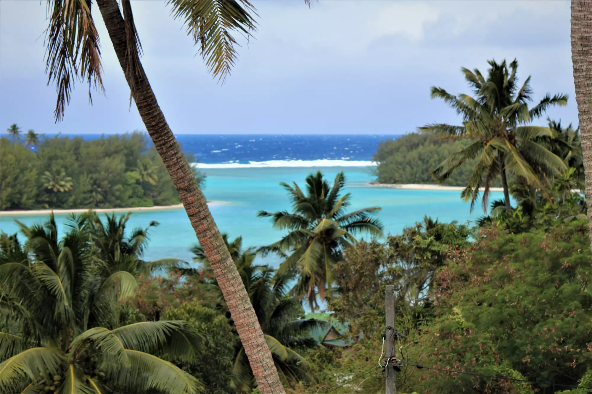 View of Muri lagoon 