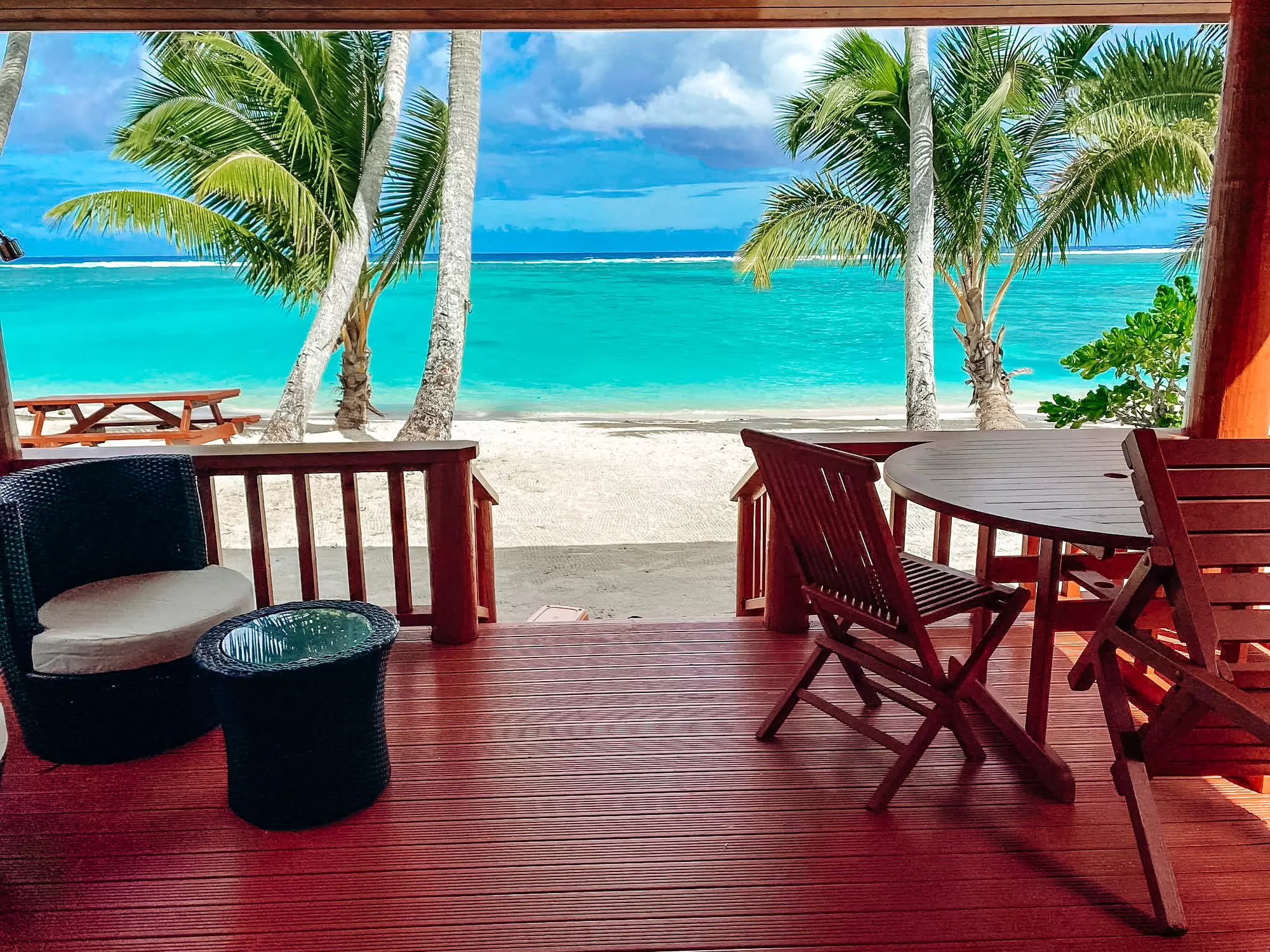 Bella Beach Bungalows view 