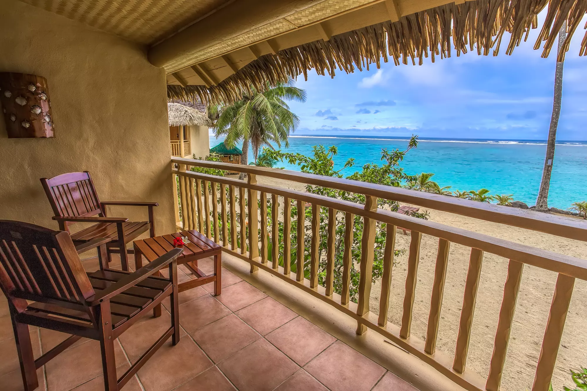 Sanctuary Rarotonga - on the beach