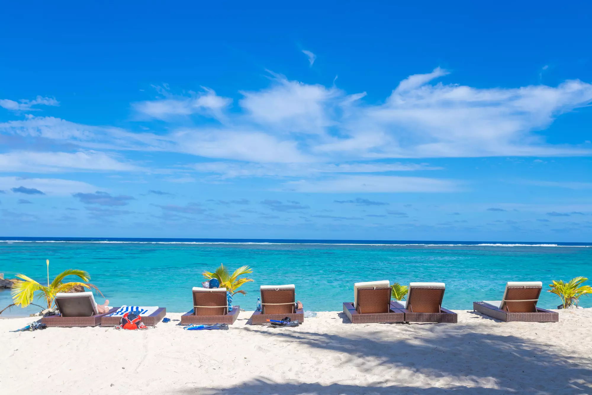 Sanctuary Rarotonga - on the beach