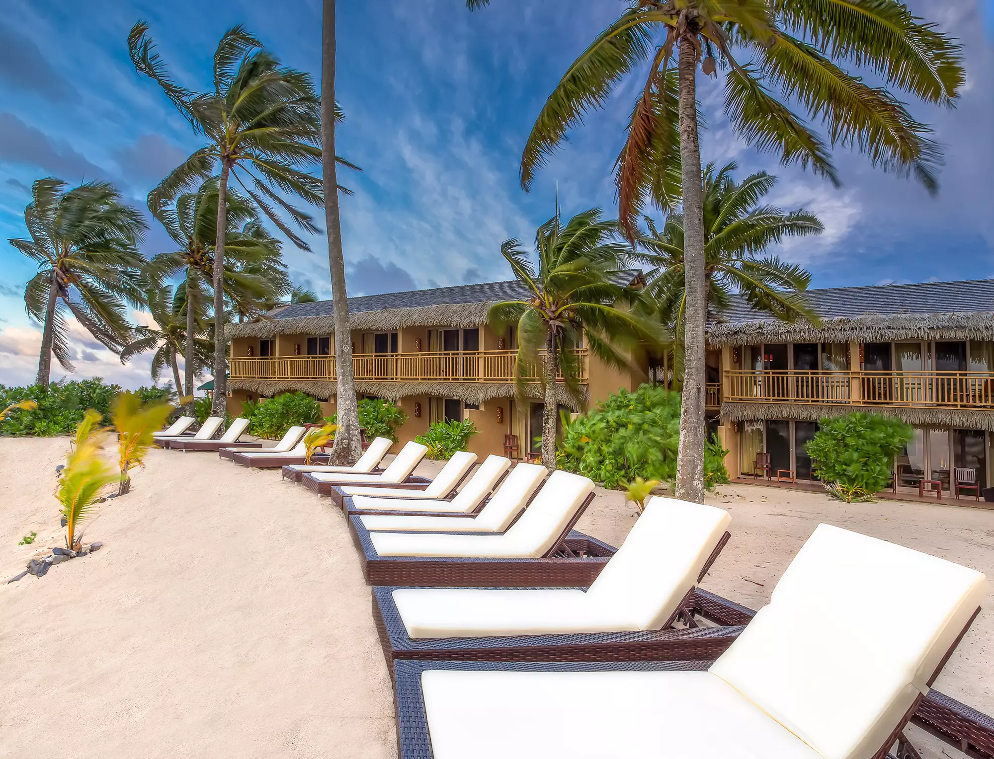 Sanctuary Rarotonga - on the beach