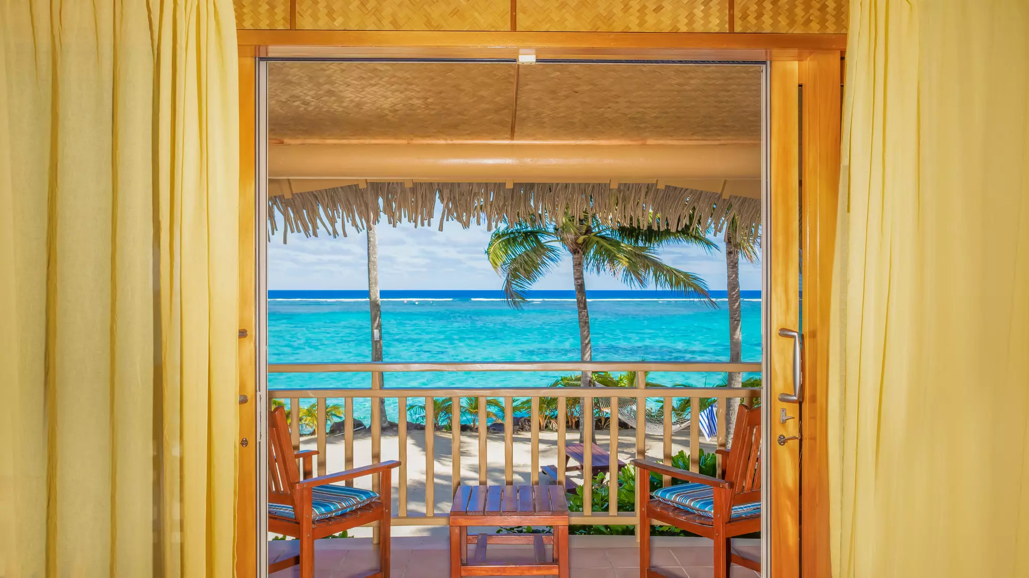 Sanctuary Rarotonga - on the beach