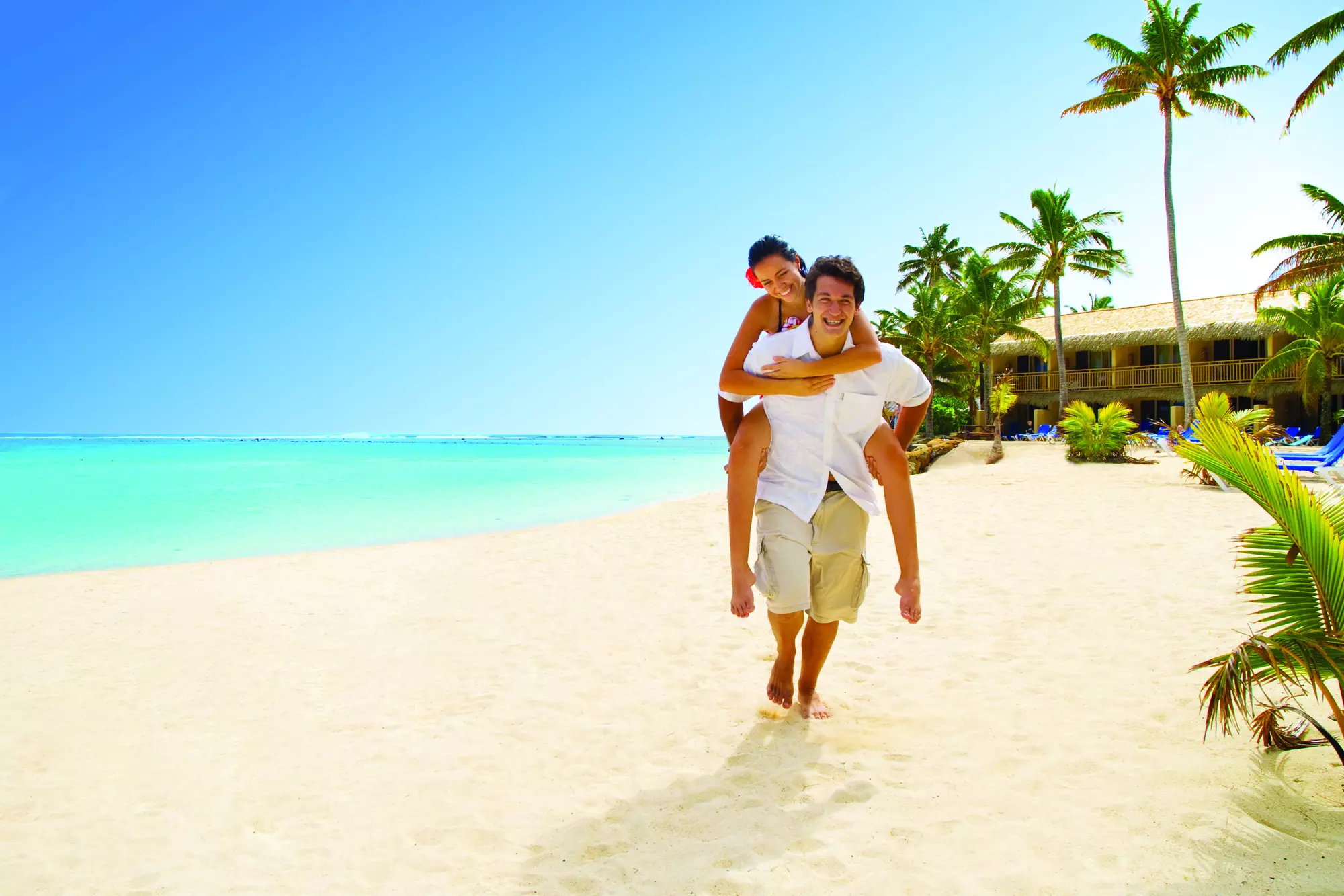 Sanctuary Rarotonga - on the beach