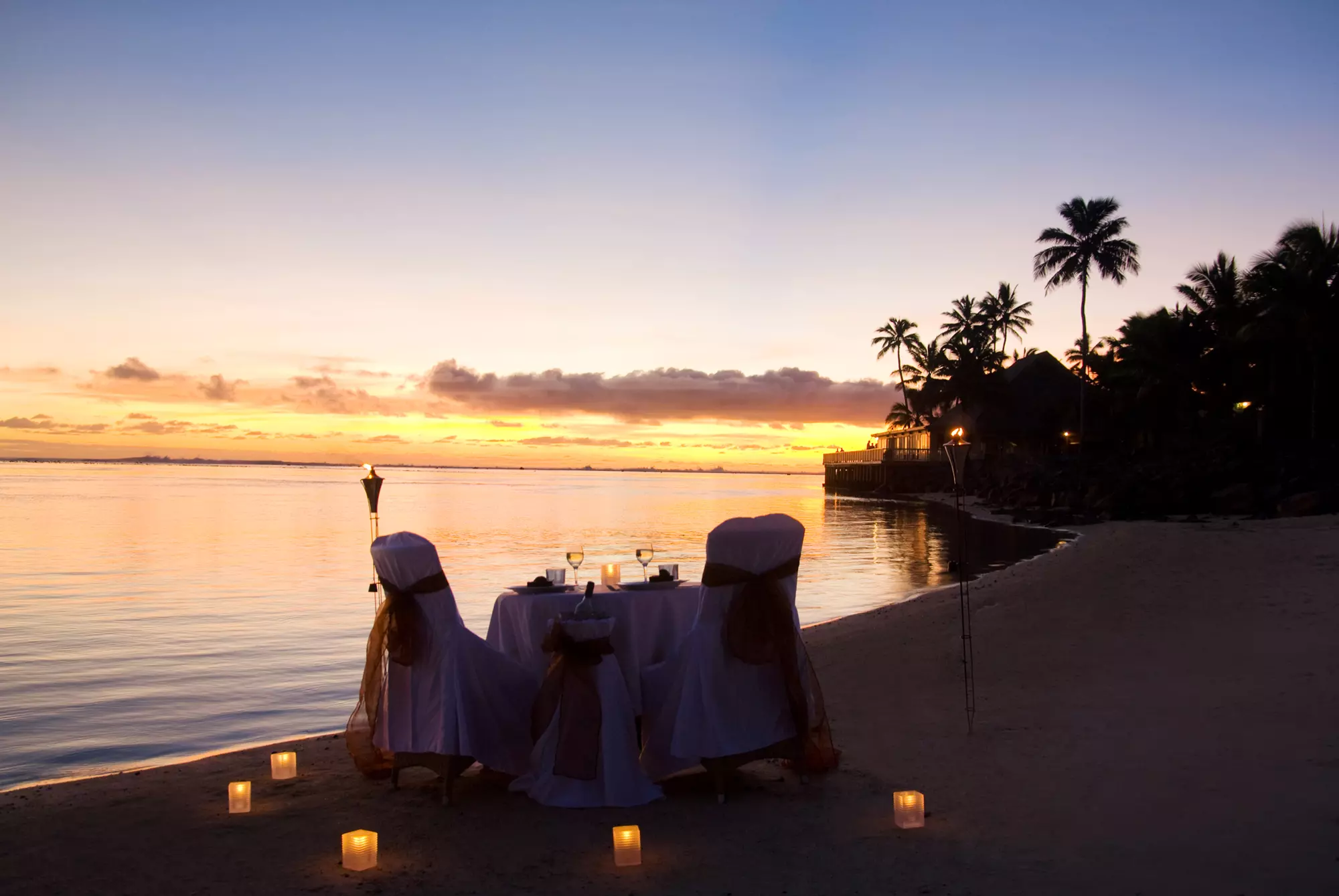 Sanctuary Rarotonga - on the beach