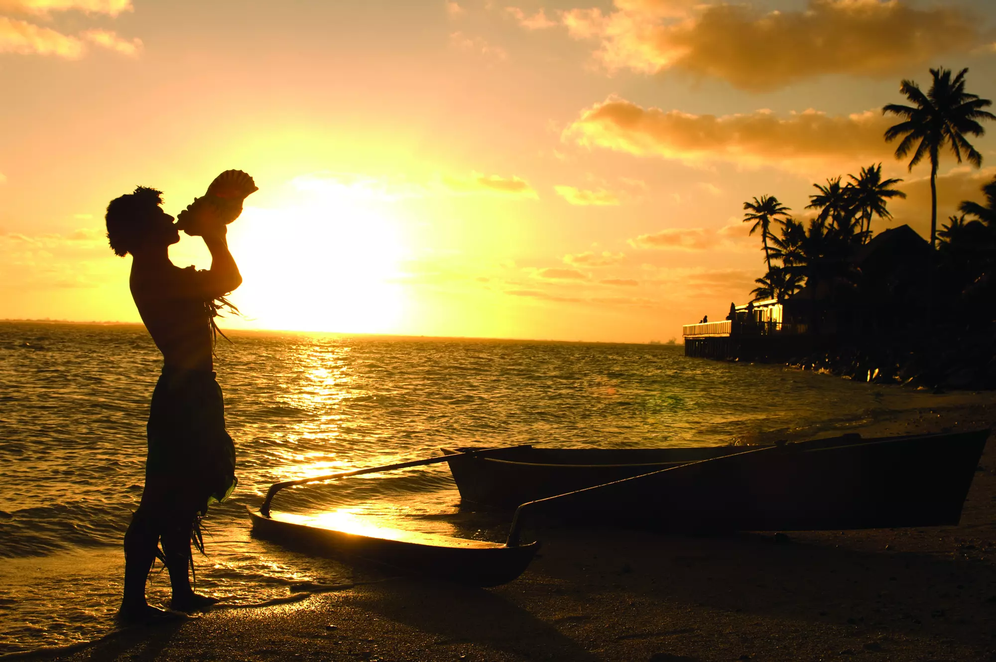 Sanctuary Rarotonga - on the beach