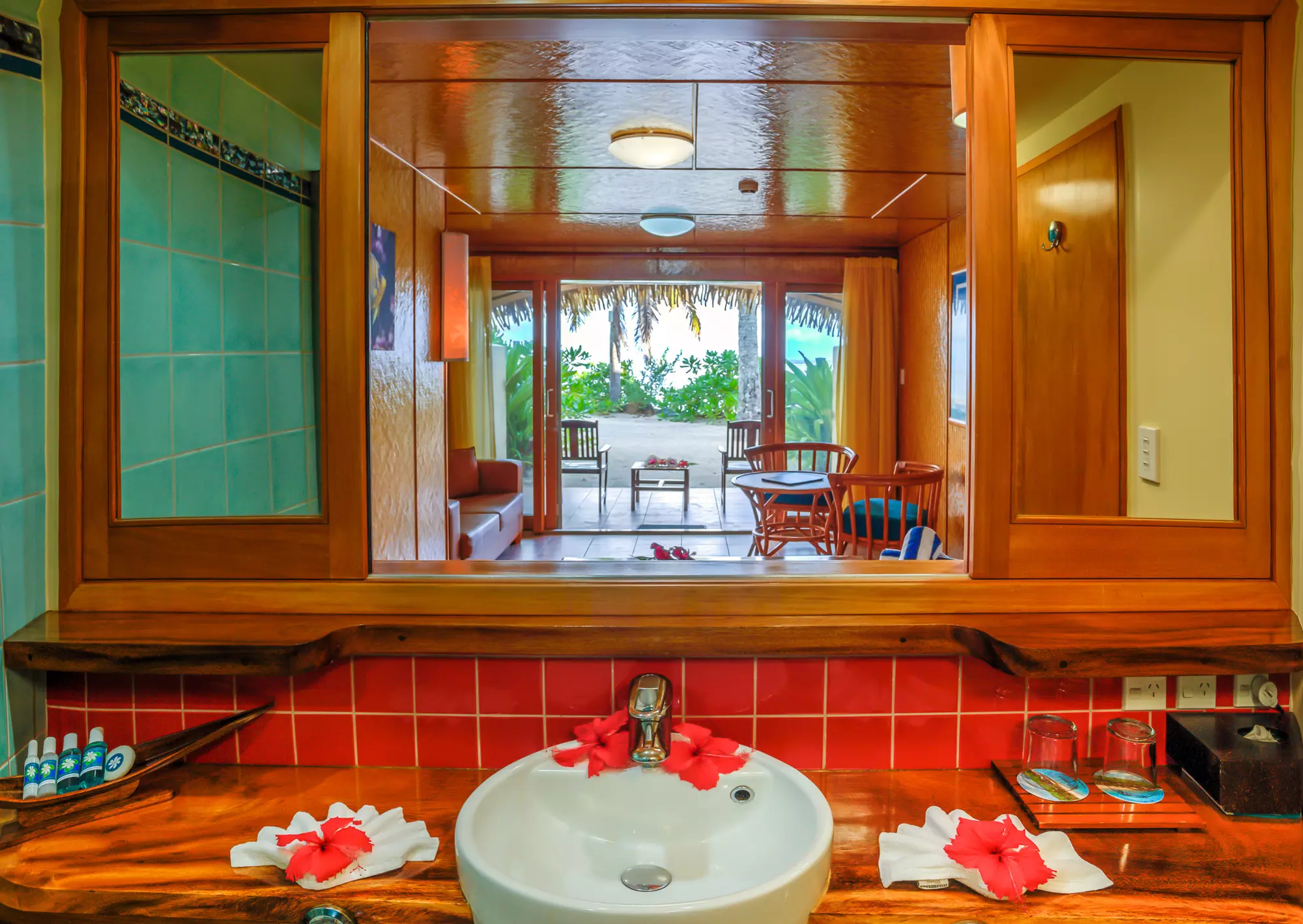 Sanctuary Rarotonga - on the beach