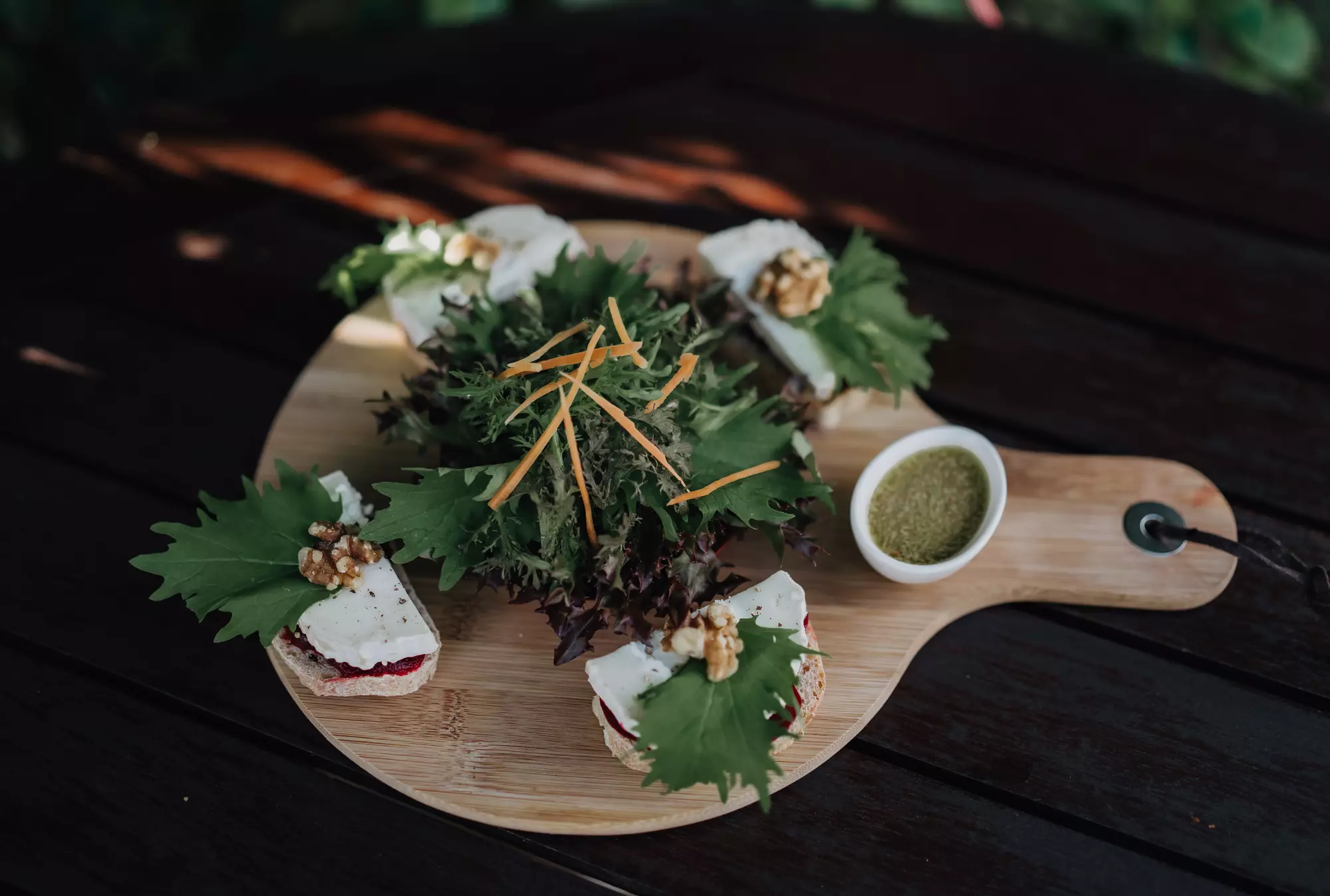 Cococktail canapes 