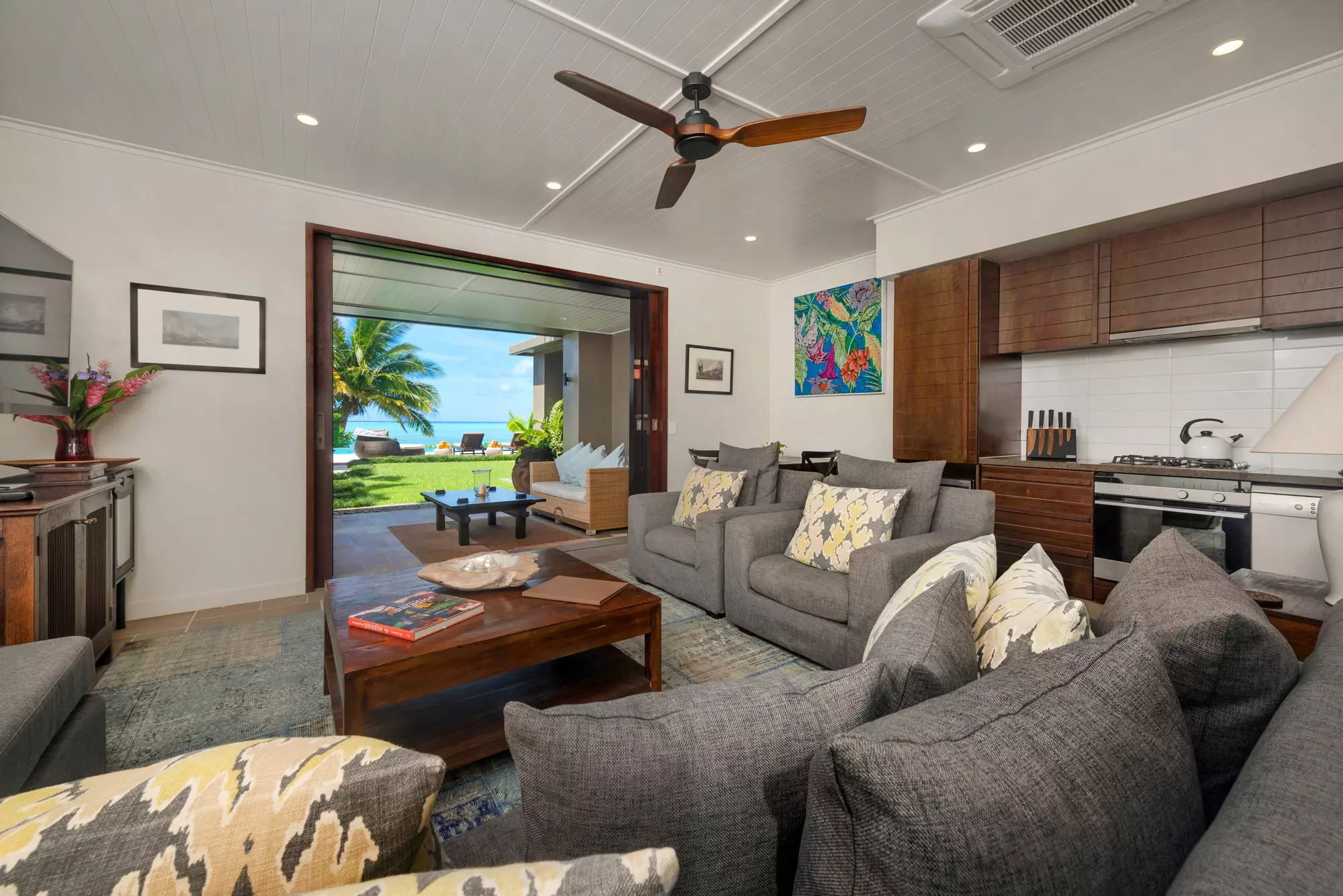 Te Vakaroa Villas accommodation in Rarotonga