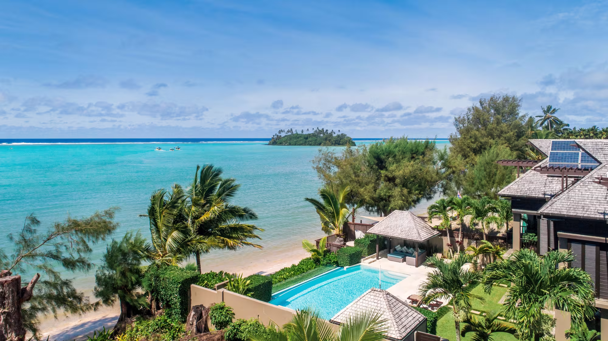 Te Vakaroa Villas accommodation in Rarotonga