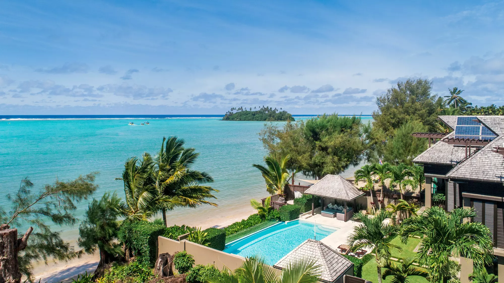 Te Vakaroa Villas accommodation in Rarotonga