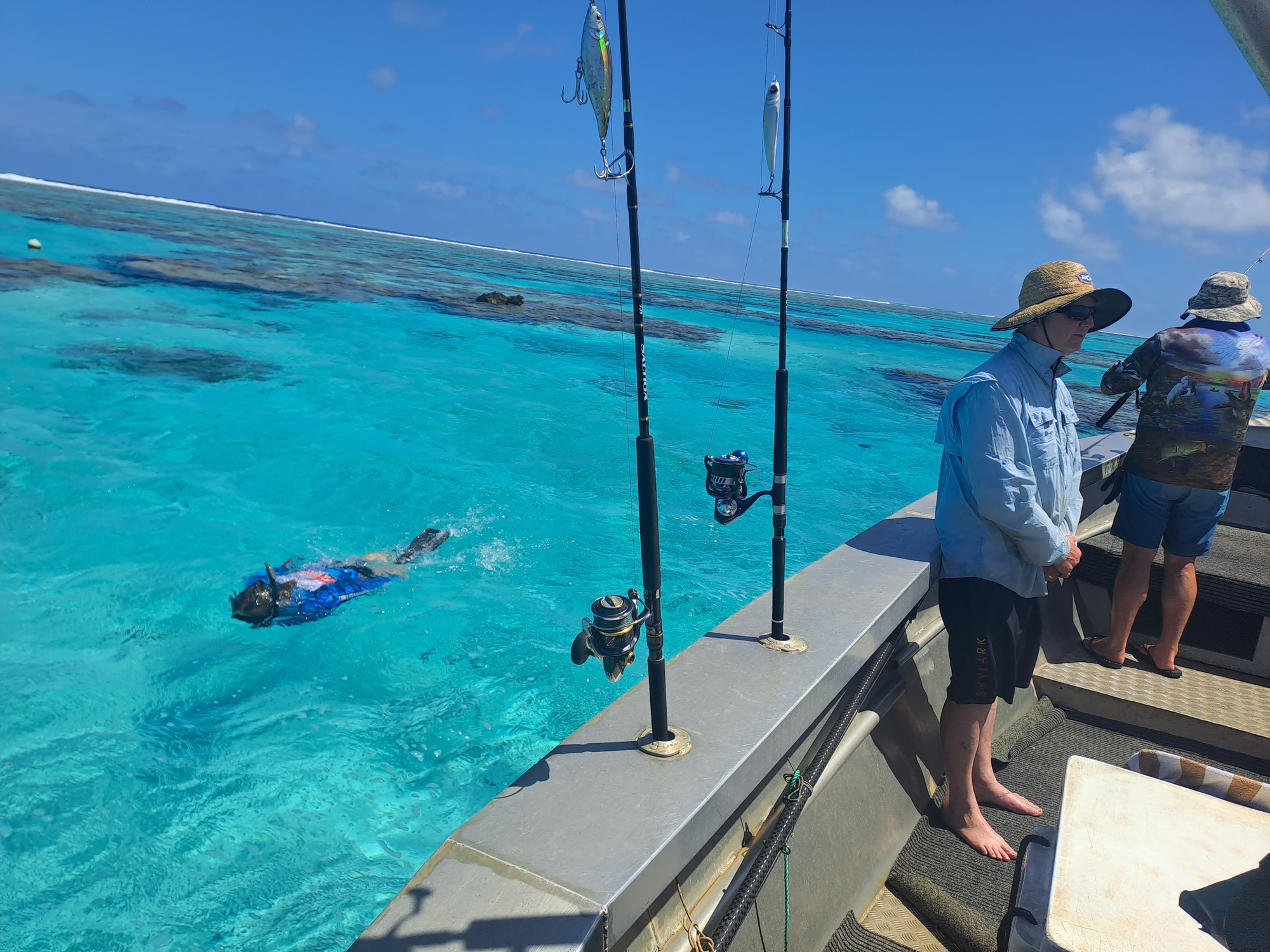 Bonefish charter Aitutaki Lagoon