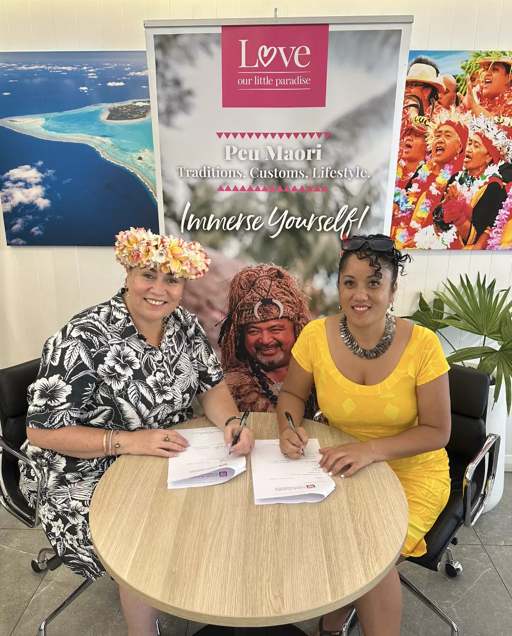 Scene from Cook Islands