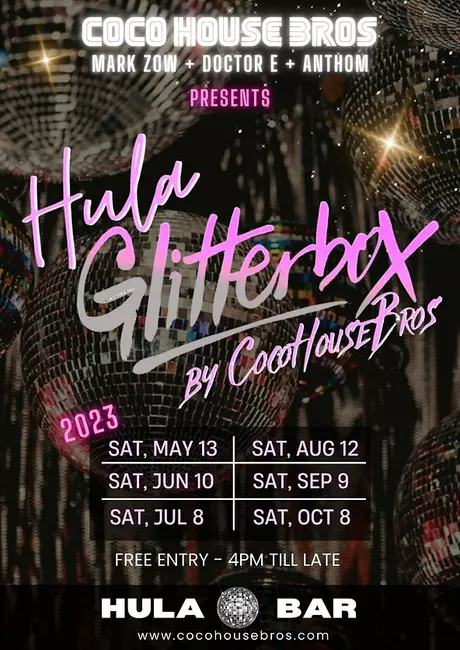 Hula Glitter Box CCHB