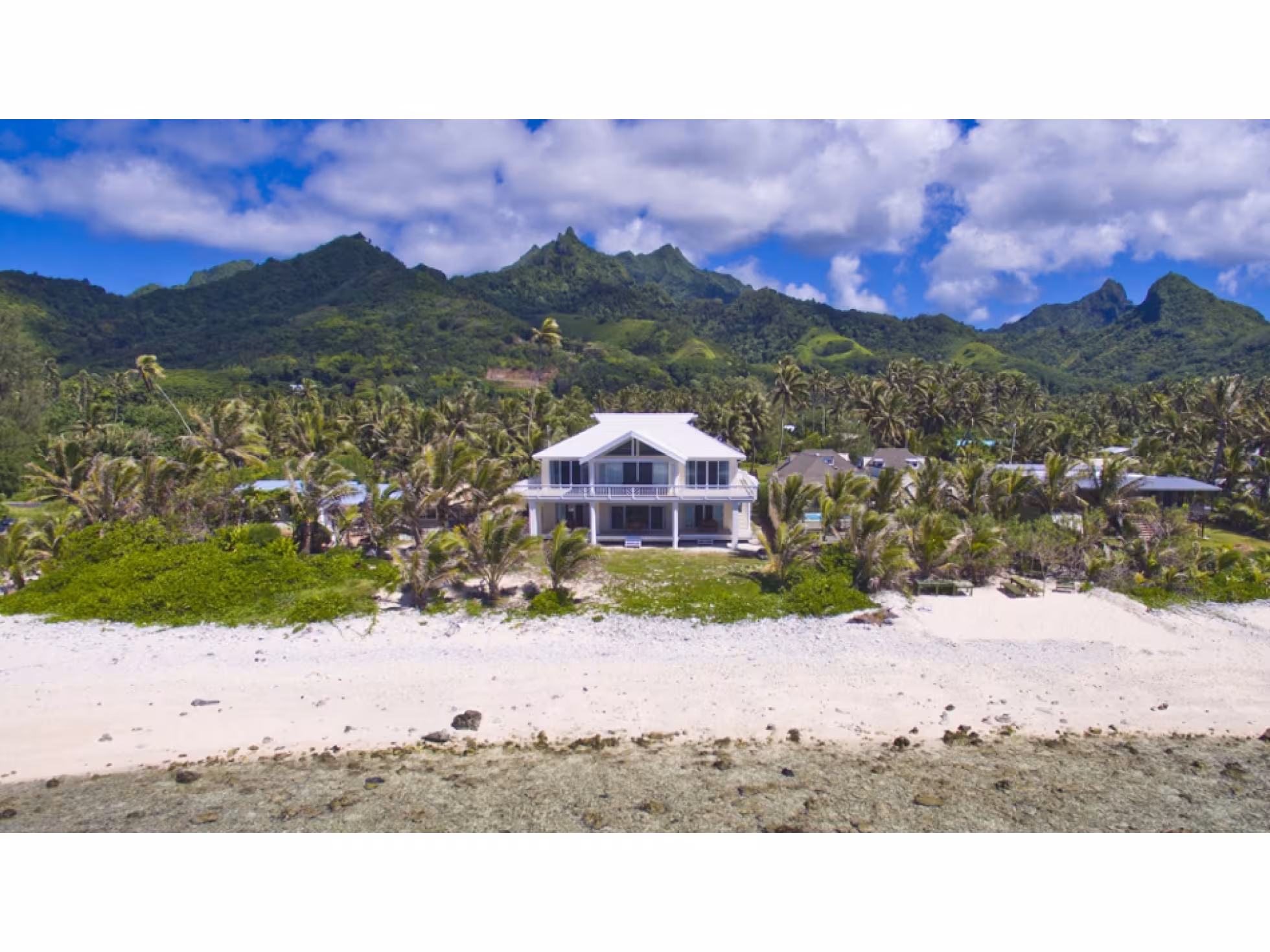 Seaside Beachfront Villas Drone