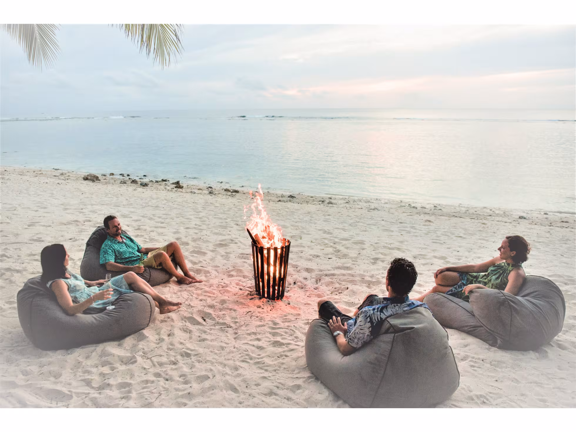 Magic Reef Beach Bungalow - Beach Sunset 2