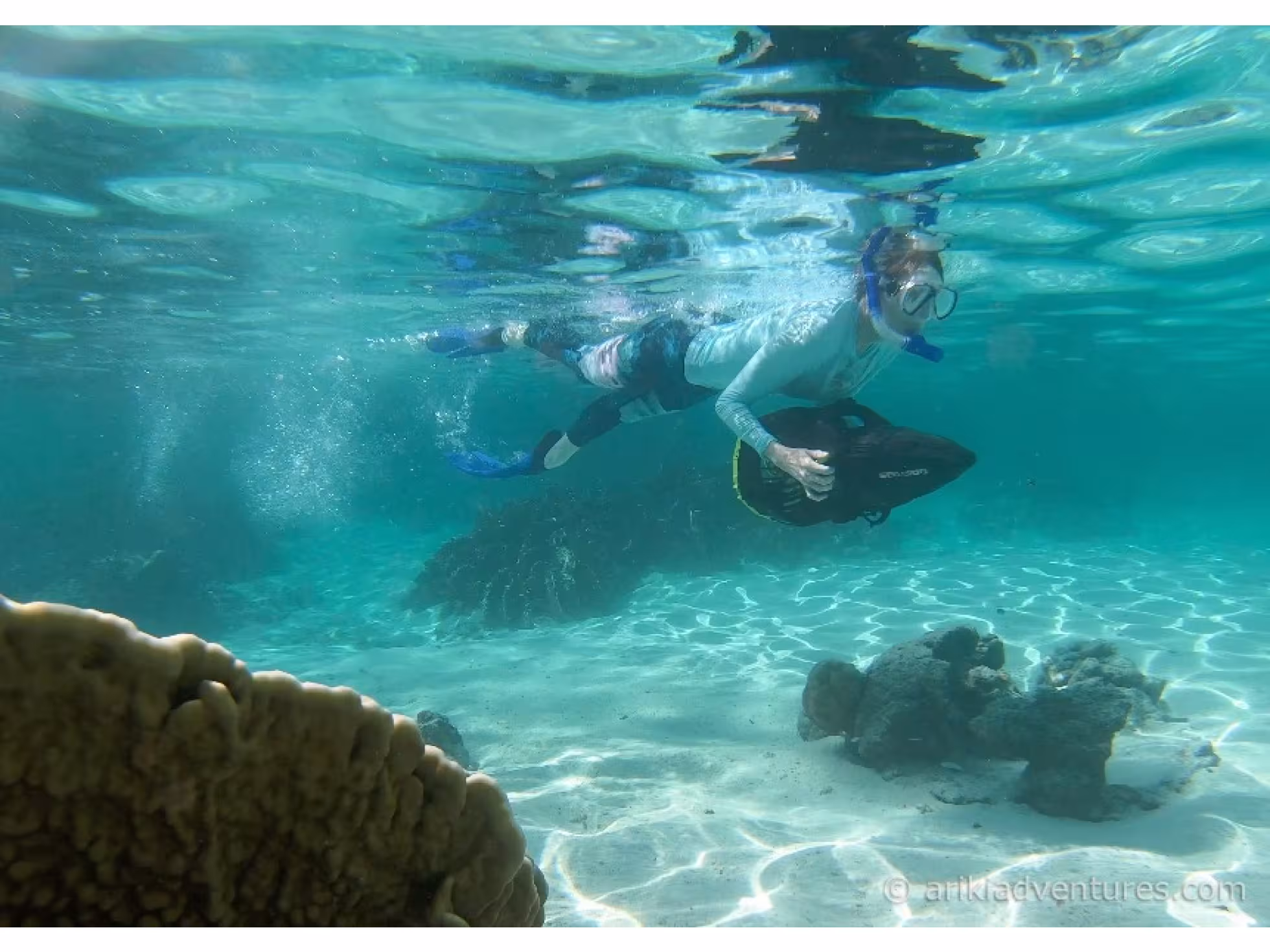 Lagoon Discovery Sea Scooter Safari with Ariki Adventures