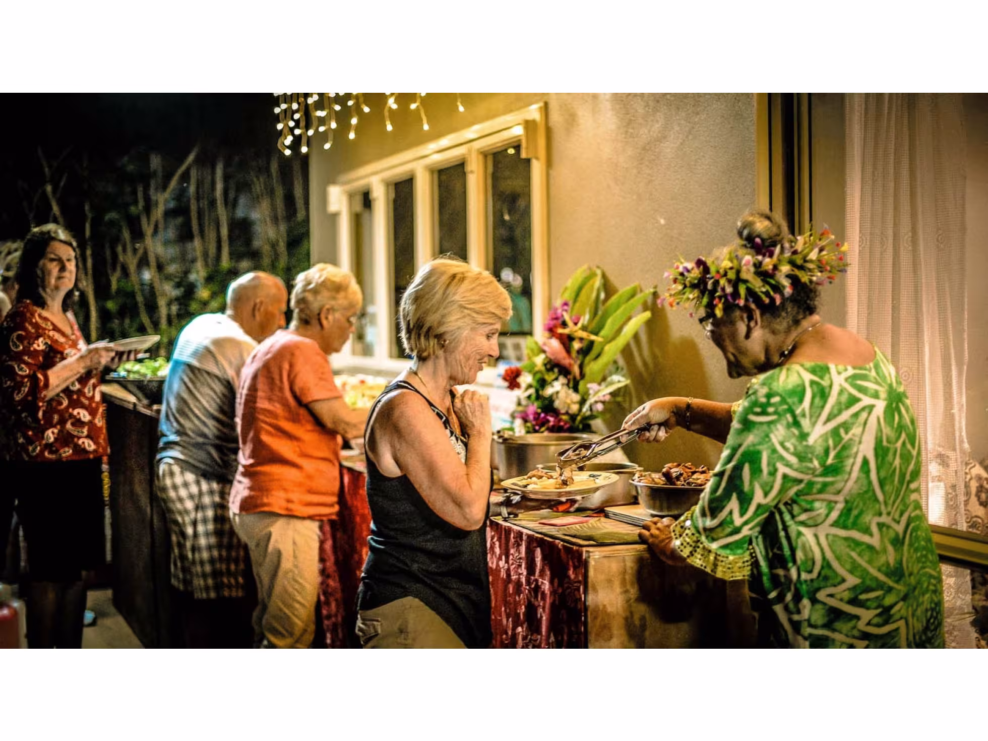 Local Food at Progressive Dinner Tour in Rarotonga Cook Islands