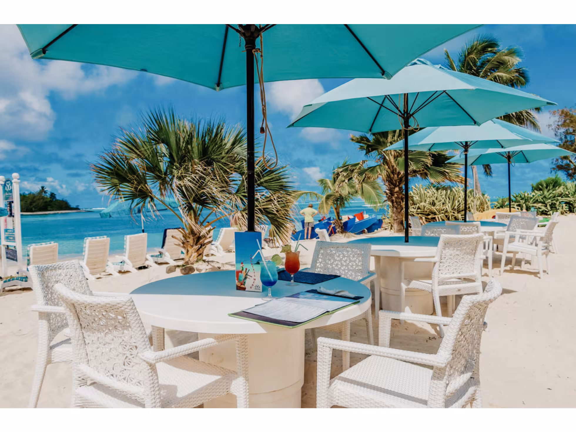 Alfresco Dining on the Beach at SilverSands Rarotonga