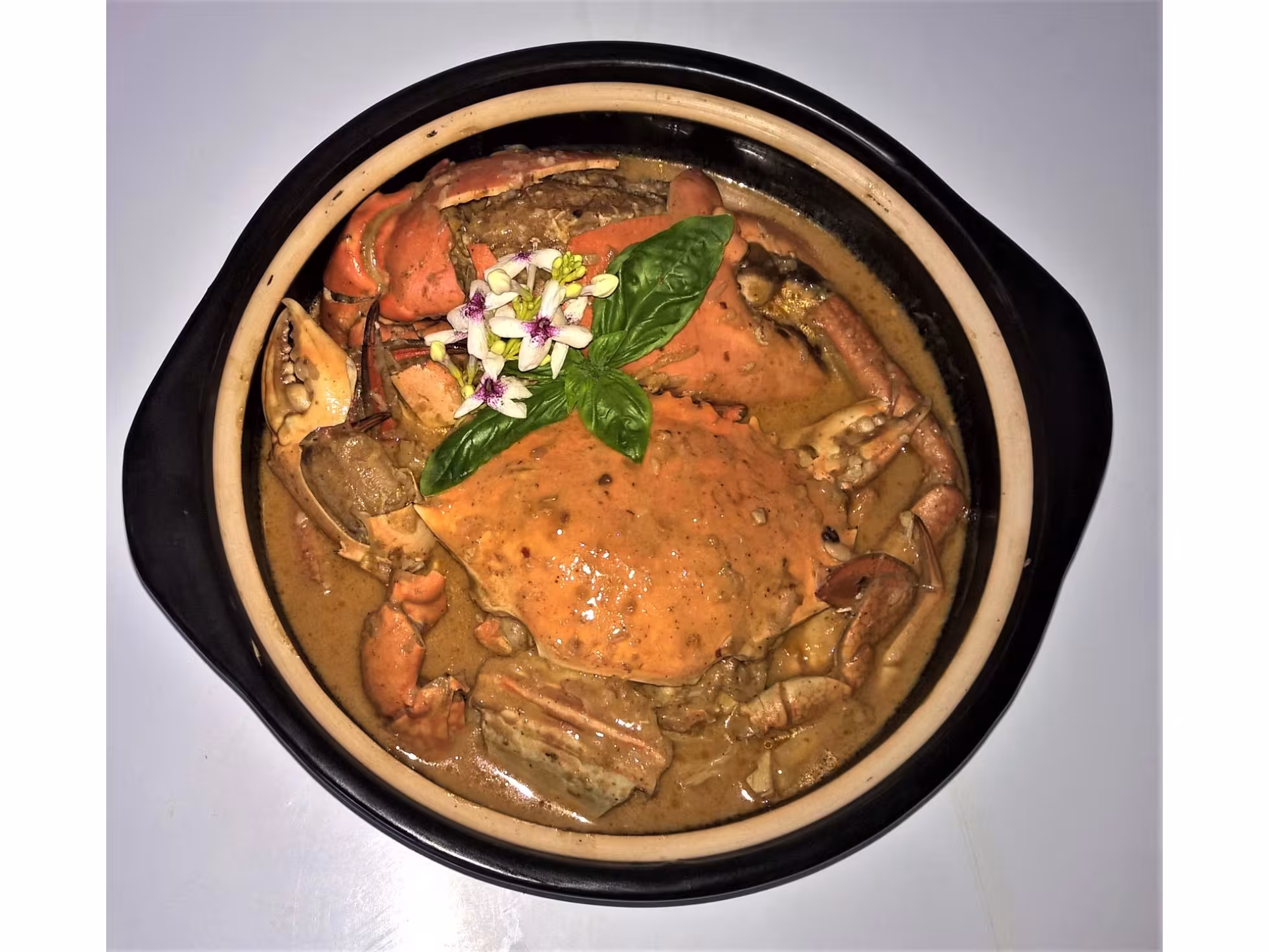 Famous Crab at The Boat Shed Bar & Grill in Aitutaki
